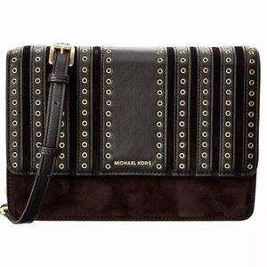 Michael Kors Brooklyn Grommet Crossbody Bag!!